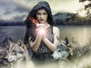 la mujer salvaje